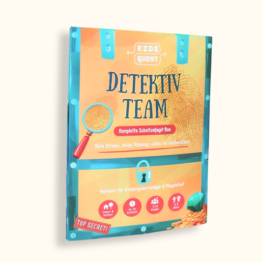 Schnitzeljagd-Box: Detektiv Team