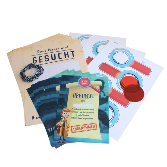 Erweiterung (+6 Kinder): Detektiv Team